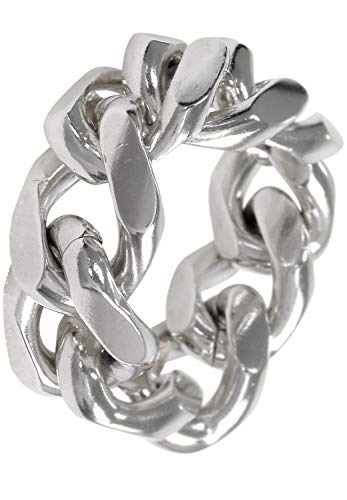 [エムズコレクション] 特 別 仕 様 シルバー 925 喜平 チェーンリング 10～27号 (S #10～11相当) メンズ 指輪 男性