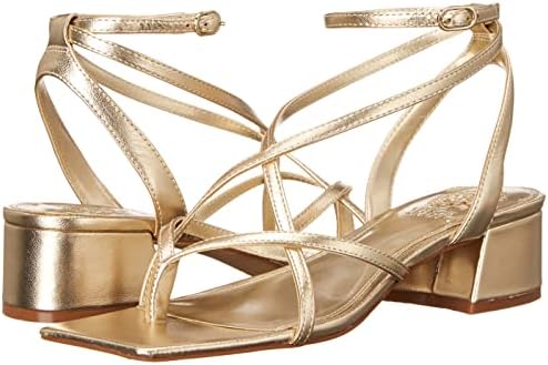 Vince Camuto Women's Footwear Women's Shawtry High Heel Sandal Heeled, Egyptian Gold, 5.5 | Image 6