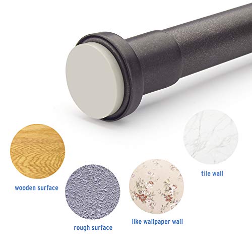 image for AmazerBath Tension Shower Curtain Rod, 42-72 Inches Rust-Resistance Sh