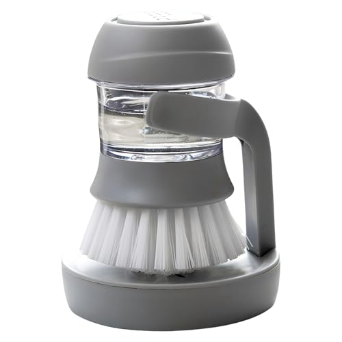 Cepillo para Fregar,Cepillo de Cocina,lavaplatos,Cepillo de Palma,friega Platos,Cepillo Limpia Platos,Cepillo friegaplatos,dispensador de jabon para Platos,Cepillo para Fregadero