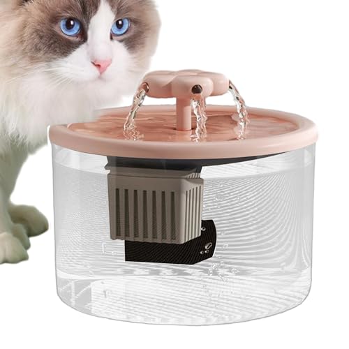 Njidher Fuente De Agua para Mascotas De 1,2 litros | Bebedero Automático para Perros | Dispensador Silencioso De Agua para Interior Hogar Cocina Y Dormitorio