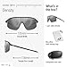 Julbo Density Performance Sunglasses - Translucent Black/Copper Frame - Rose Lens (REACTIV 0-3 High Contrast)