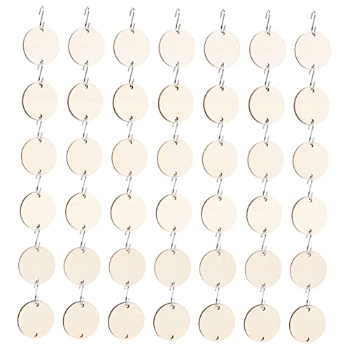 HAPINARY DIY Ornaments Crafts Christmas Ornaments Home Decor Hanging Pendant Wood Slice