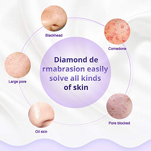 Sextupole Diamond Microdermabrasion Machine Professional 3 In 1 Diamond Dermabrasion Facial Beauty Machine Facial Care Salon Equipment For Blackhead Removal Skin Care & Diamond Microdermabrasion Replacement Tips #TOP2