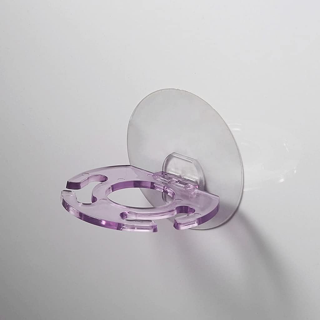 JSEIAJB Self-Adhesive Wall Mount Toothbrush Holder Storage Squeezer Shaver Holder Bathroom Shelves(Black)