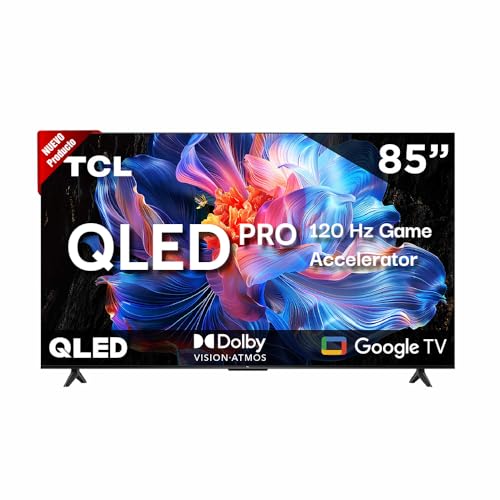 Reviews de Smart Tv Kit - los preferidos. 48 TCL Smart TV 2025 Pantalla 85' 85Q5K Google TV QLED 4K Google Assistant | Hands Free Voice Control | Alexa | VisionHDR10+| AiPQ™ | Micro Dimming | NITS350 | Panel 60 Hz
