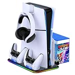 BEBONCOOL HOTS – BEBONCOOL HOTS PS5 Stand Kühlstation für PS5/PS5 Slim/PS5 Pr
