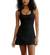 Tennis Dress for Women Workout Dress with Built-in Bra & Shorts Pockets for Athletic Exercise Golf