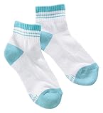 Hanes Girls' 4 Pack Classics Low-Cut Ankle Socks