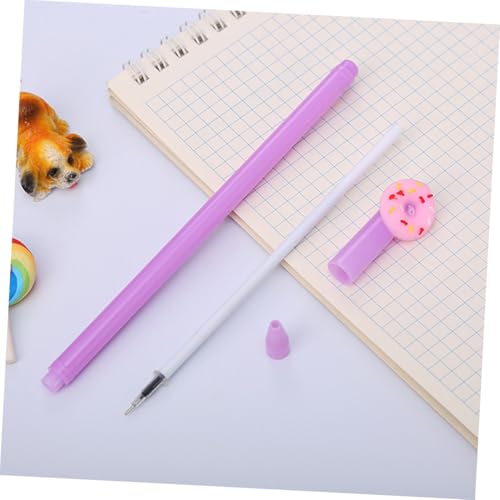 Set 20 bolígrafos de tinta gel diseño donut miniatura 6