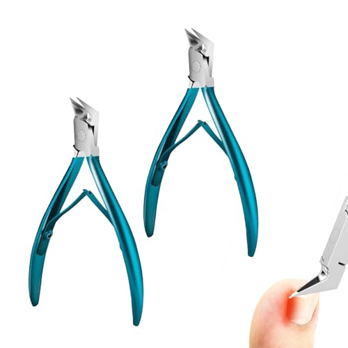 Libiyi Outfany Easyclip Ingrown Toenail Clipper, Professional Stainless Steel Toenail Clipper for Thick Ingrown Nails, Ergonomic Toenail Clipper (Green2pcs) -  ElleBloom
