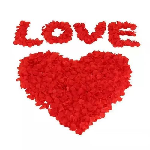 紙吹雪 花びら約1000枚入 フラワーシャワー 薔薇 造花 バラの花びらバラの花びら 結婚式 フラワーシャワー 入学 卒業 催事 イベント 店舗装飾 桜吹雪 撮影 演出小物 人気 (ピンク) [2]