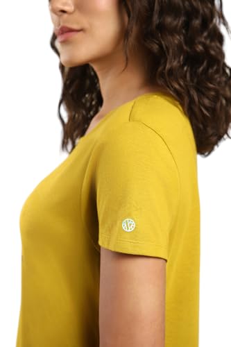 Image of Van Heusen Women's Cotton Regular Fit T-Shirt