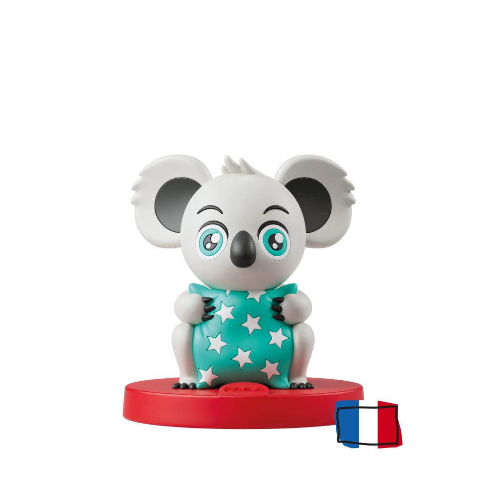 FABA Sound Character LES CÂLINS AVANT DE DORMIR- songs - Toy, Educational Content, French version, Children 0-3 years