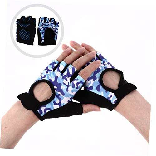 KESYOO 1 Par De Luvas De Meio Dedo Artigos Esportivos Material Composto Bicicleta Infantil