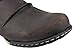 OSSTONE Moto Boots for Men Fashion Zipper-up Leather Chukka Boots Casual Shoes 5008-1-D-13 Brown