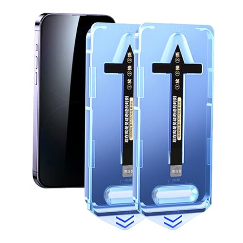Protection écran iPhone 16 Plus en verre trempé anti espion sans bulle