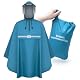 Regenponcho für Fahrradfahrer Rainrider in Blau