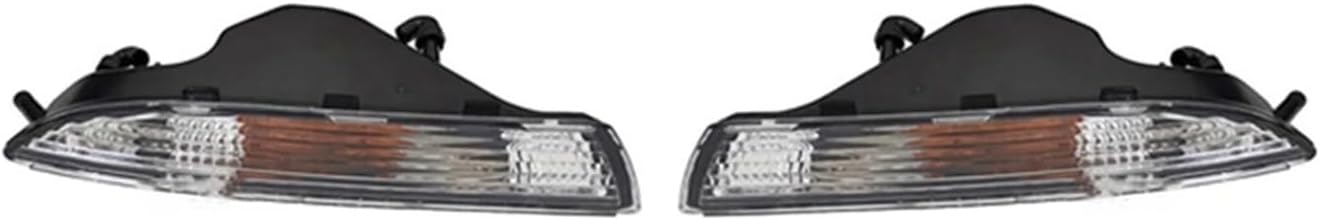 Car Front Left Bumper Corner Turn Signal Sequential Lights Indicator Lamp Without Bulbs Compatible With 2008-2014