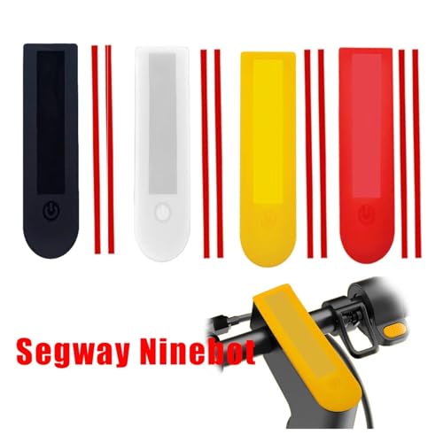 Couvercle écran compteur trottinette silicone blanc Ninebot MAX G30D - 3