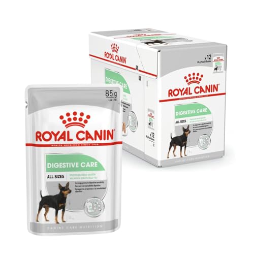 Royal Canin Digestive Care | Doppelpack | 2 x 12 x 85 g | Nassfutter für ausgewachsene Hunde | Ab dem 10. Lebensmonat | Für Hunde mit empfindlicher Verdauung geeignet