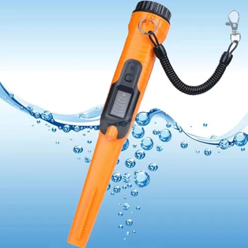 Détecteur de métal pinpointer LCD étanche pour recherche sous-marine