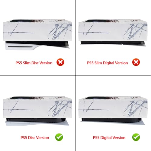 Image of PlayVital Nylon Horizontal Dust Cover for ps5, Soft Neat Lining Dust Guard, Anti Scratch Waterproof Cover Sleeve for ps5 Console Digital Edition & Disc Edition - Clown Hahaha