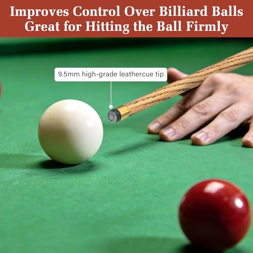 Queue de billard en bois d'érable canadien 147 cm et 567g
