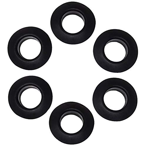 HONBAY 6PCS Universal Kayak Paddle Drip Rings for Kayak and Canoe Paddles