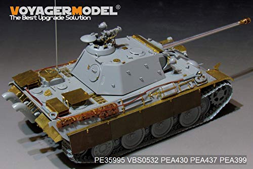 Panther G Type Late Basic Set résout les détails du kit Takom 2121 - 3