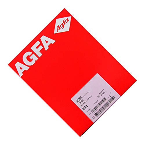 AGFA RADIOMAT PCG1012 X-Ray Film, Full Speed, 10" x 12", Green Sensitive