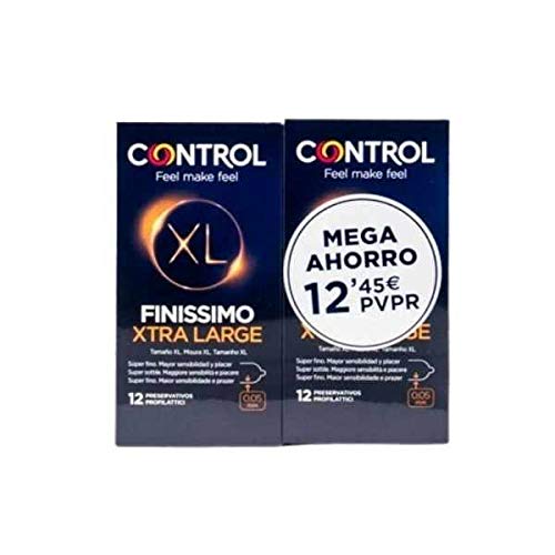 Control DUPLO Adapta XL Finissimo Preservativos,2x12Ud