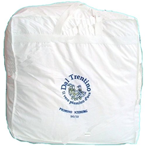 Piumino BIANCO 90% Piuma OCA vergine dal TRENTINO