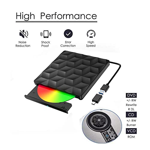 Lecteur de graveur de CD pour ordinateur portable sans lecteur interne - 4