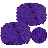 Large gamme d'applications: la pelote laine grosse maille xxl est parfaite pour la décoration de la maison, le tricot à bras, le tricot à la main, les projets de macramé, les projets d'artisanat et de tricot, par exemple : chapeaux au crochet, écharpes, nids d'animaux, couvertures, tapisseries, etc.