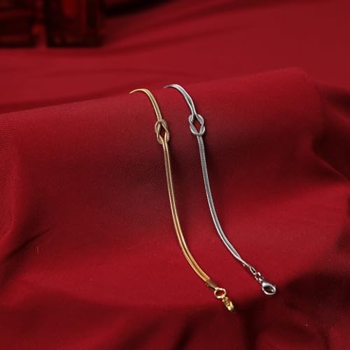 Image of SALTY Anti Tarnish Bracelet for Women | Fancy Bracelet | Jewellery Gifts | Hand Band | Fashion Accessories for Girls | Minimal Jewelry Design | Gift for Rakhi | Gift for Diwali, Christmas, Marriage, Birthday
