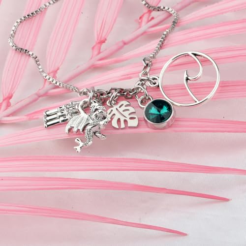 WSNANG Wings Fire Book Lover Gift Wings Fire Darkstalker Bracelet Dragon Tribes Gifts for Dragon Lovers Fantasy Gift Dragon Inspired Gifts3