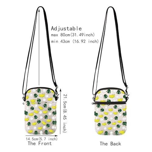 JXGZSO Golf Gifts Golf Crossbody Bag Golf Party Gift2