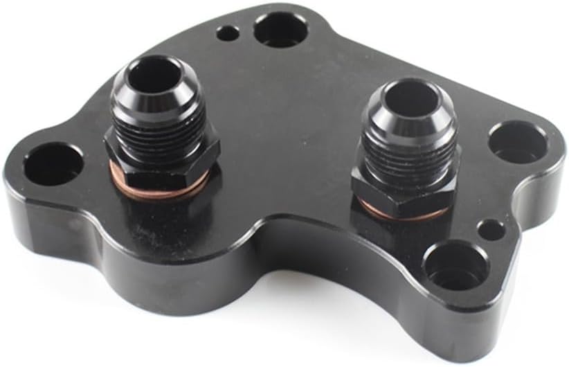 For Mini Cooper S R53 Aluminum AN10 Oil Filter Cooler Sandwich Plate Adaptor kits