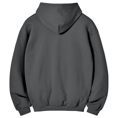 Image of Ohoo Youth French Terry Pullover Hoodie - 100% Cotton Pre-Shrunk Soft Midweight Sweatshirt for Boys Girls