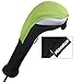 Andux 4pcs/Pack Long Neck Golf Hybrid Club Head Covers Dial No. Tag CTMT-02 Green