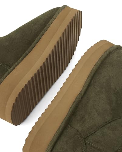 Image of The Children's Place Girls' Girls Mini Ankle Platform Boot, Faux-fur Lined