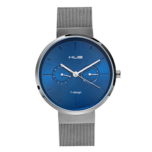 Montre quartz multifonction acier bleu H30 pour ne plus choisir entre confort et style