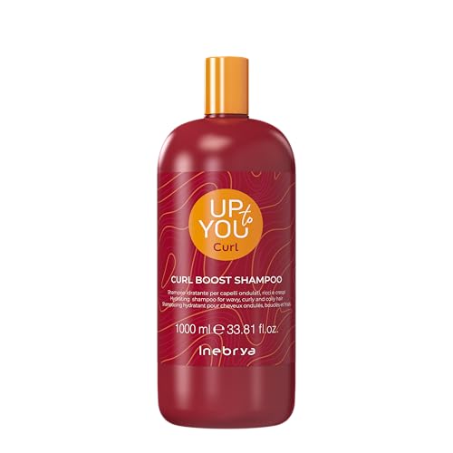 Inebrya Up To You Curl Boost Feuchtigkeits-Shampoo für welliges, lockiges und krauses Haar, 300 ml