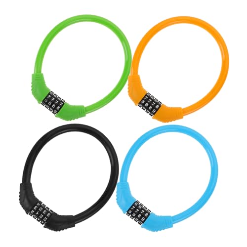 HEMOTON Protect Your Two-Wheeler Pack Bike Chain Locks Keys Multi-Function Rust for Bicycles Scooters Motorcycles