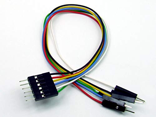 POPESQ® - Cable 5 way, Male - Male Connector DUPONT 2.54mm Breadboard #A1382