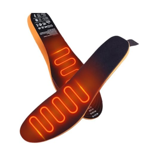 電熱インソール 発熱インソール 電熱中敷き 電気ヒーターインソール リモコン制御 3段階温度調整 発熱中敷き 2100Ah USB充電式 自由カット可能 足温器 足元暖房 防寒 冬用 男女兼用 (22.5-25.0cm)