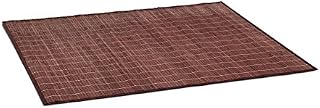 Relaxdays Bathroom Mat Shower Mat Natural Bamboo 53.5x35.5 cm Non-Slip Wooden Mat Duck Board Rack Bath Mat Bamboo Mat