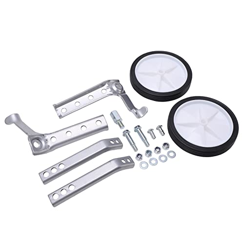 Ruedas de entrenamiento para bicicleta Zerodis con soporte de acero ajustable gris 5