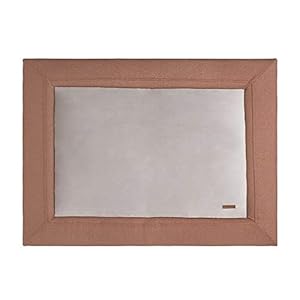 BO Baby’s Only – Gebreid boxkleed Sparkle – Parklegger – Speelkleed – Koper-Honey Mêlee – 80×100 cm – Met subtiel glittertje – Extra dik – Tweezijdig te gebruiken